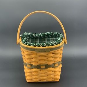 Longaberger Glad Tidings Basket Christmas Collection 1998